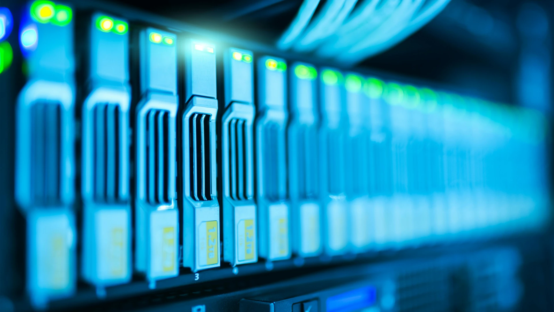 Rack mounted server